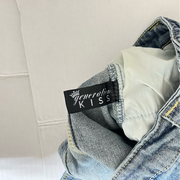 Dolls Kill Generation Kiss Aurora Cargo Flared Jeans - Picture 15 of 16